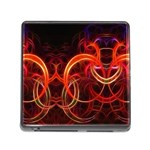 Construction Background Geometric Memory Card Reader (Square 5 Slot)