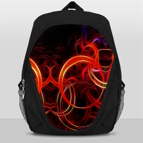 Abstract Seamless Pattern Backpack Bag from ArtsNow.com Front