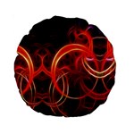 Abstract Seamless Pattern Standard 15  Premium Round Cushions