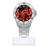 Colorful Prismatic Chromatic Plastic Nurses Watch
