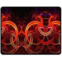 Abstract Seamless Pattern Two Sides Fleece Blanket (Medium) from ArtsNow.com 58.8 x47.4  Blanket Back