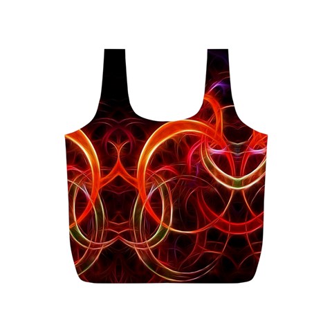 Abstract Seamless Pattern Full Print Recycle Bag (S) from ArtsNow.com Front