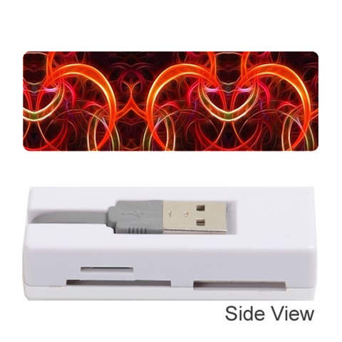 Construction Background Geometric Memory Card Reader (Stick) from ArtsNow.com Front