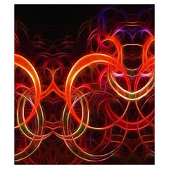 Abstract Seamless Pattern Drawstring Pouch (Small) from ArtsNow.com Back