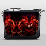 Construction Background Geometric Messenger Bag