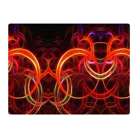 Abstract Seamless Pattern Two Sides Premium Plush Fleece Blanket (Mini) from ArtsNow.com 35 x27  Blanket Front