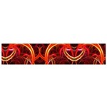 Colorful Prismatic Chromatic Small Premium Plush Fleece Scarf