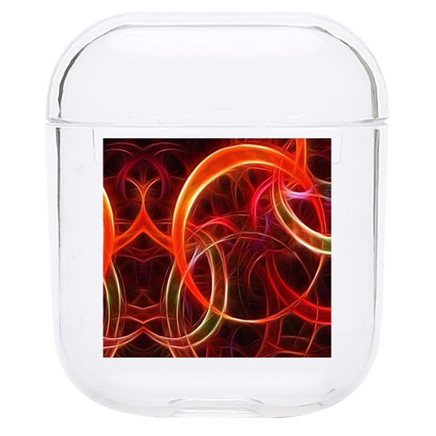 Abstract Seamless Pattern Hard PC AirPods 1/2 Case from ArtsNow.com Front