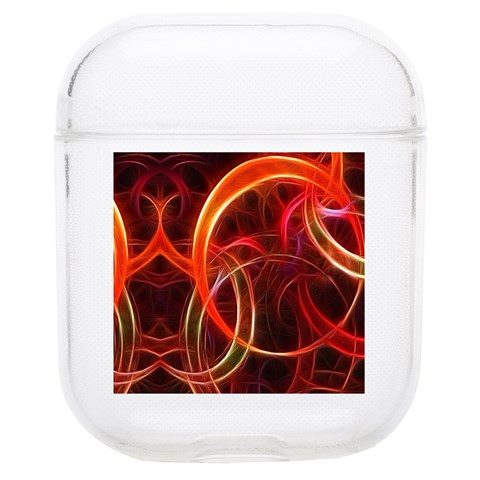 Colorful Prismatic Chromatic Soft TPU AirPods 1/2 Case from ArtsNow.com Front