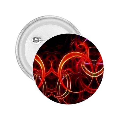 Background Fractal Abstract 2.25  Buttons from ArtsNow.com Front
