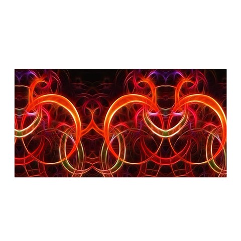 Abstract Seamless Pattern Satin Wrap 35  x 70  from ArtsNow.com Front