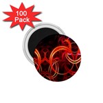 Background Fractal Abstract 1.75  Magnets (100 pack) 