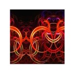 Colorful Prismatic Chromatic Square Satin Scarf (30  x 30 )
