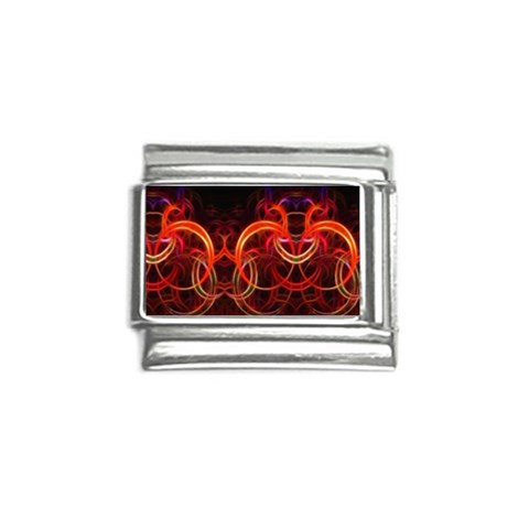 Background Fractal Abstract Italian Charm (9mm) from ArtsNow.com Front