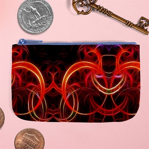 Abstract Seamless Pattern Large Coin Purse from ArtsNow.com Front