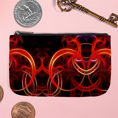 Abstract Seamless Pattern Large Coin Purse from ArtsNow.com Front