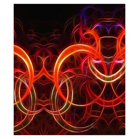 Abstract Seamless Pattern Drawstring Pouch (XS) from ArtsNow.com Front