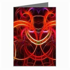 Background Fractal Abstract Greeting Card from ArtsNow.com Left