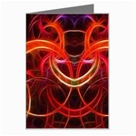 Background Fractal Abstract Greeting Card