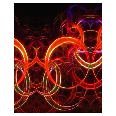 Abstract Seamless Pattern Drawstring Pouch (XL) from ArtsNow.com Front