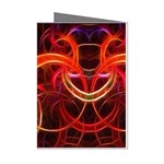 Background Fractal Abstract Mini Greeting Cards (Pkg of 8)