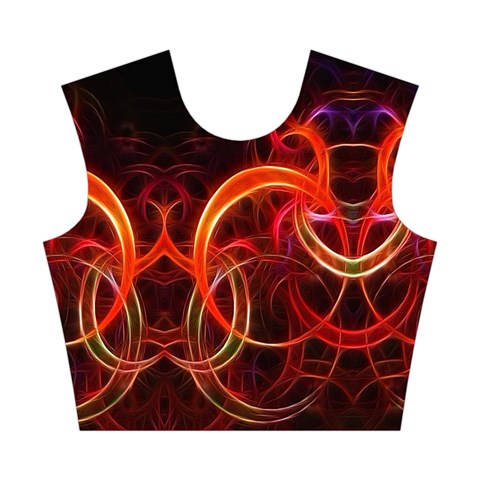 Abstract Seamless Pattern Cotton Crop Top from ArtsNow.com Front