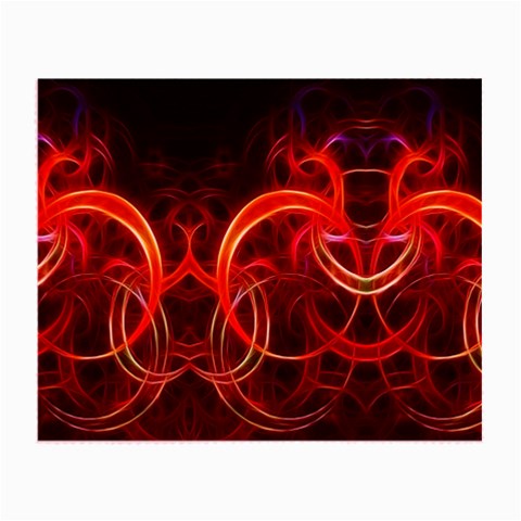 Background Fractal Abstract Small Glasses Cloth from ArtsNow.com Front