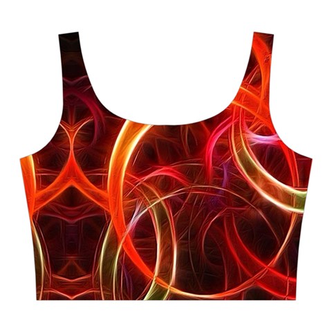 Abstract Seamless Pattern Midi Sleeveless Dress from ArtsNow.com Top Front
