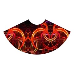 Abstract Seamless Pattern Midi Sleeveless Dress from ArtsNow.com Skirt Back