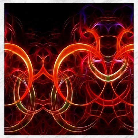 Background Fractal Abstract Canvas 12  x 12  from ArtsNow.com 11.4 x11.56  Canvas - 1