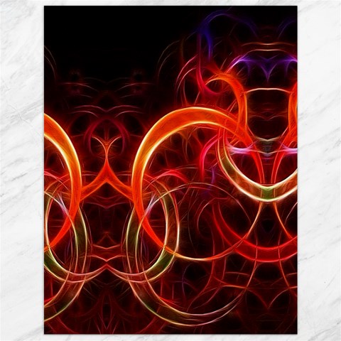 Background Fractal Abstract Canvas 12  x 16  from ArtsNow.com 11.86 x15.41  Canvas - 1