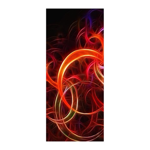 Abstract Seamless Pattern Pleated Skirt from ArtsNow.com Back Pleats