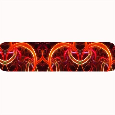 Background Fractal Abstract Large Bar Mat from ArtsNow.com 32 x8.5  Bar Mat