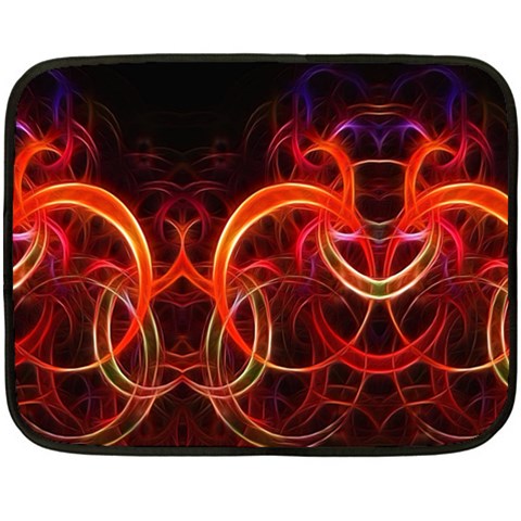 Background Fractal Abstract Fleece Blanket (Mini) from ArtsNow.com 35 x27  Blanket