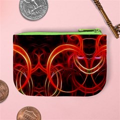 Background Fractal Abstract Mini Coin Purse from ArtsNow.com Back