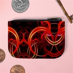 Background Fractal Abstract Mini Coin Purse from ArtsNow.com Back