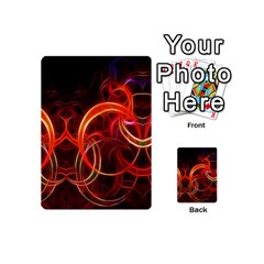 Background Fractal Abstract Playing Cards 54 Designs (Mini) from ArtsNow.com Back