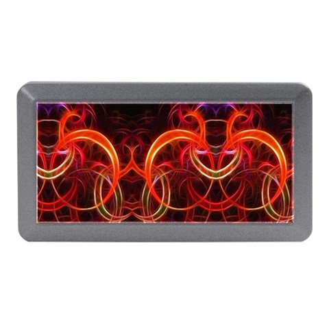 Background Fractal Abstract Memory Card Reader (Mini) from ArtsNow.com Front