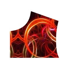 Abstract Seamless Pattern Women s Button Up Vest from ArtsNow.com Top Left