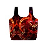Background Fractal Abstract Full Print Recycle Bag (S)