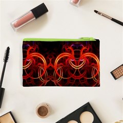 Background Fractal Abstract Cosmetic Bag (XS) from ArtsNow.com Back
