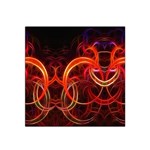Background Fractal Abstract Satin Bandana Scarf 22  x 22 