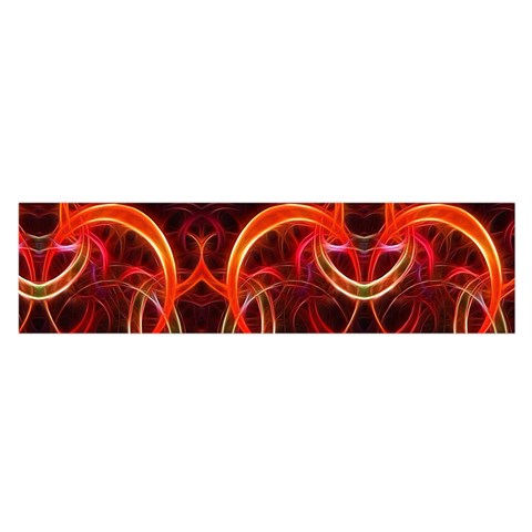 Background Fractal Abstract Oblong Satin Scarf (16  x 60 ) from ArtsNow.com Front