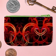 Background Fractal Abstract Large Coin Purse from ArtsNow.com Back