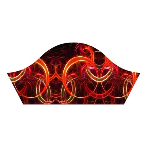 Background Fractal Abstract Cotton Crop Top from ArtsNow.com Right Sleeve