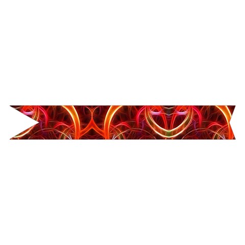 Background Fractal Abstract Midi Wrap Pencil Skirt from ArtsNow.com Hem