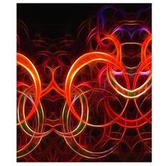 Abstract Seamless Pattern Waist Pouch (Small) from ArtsNow.com Back Strap