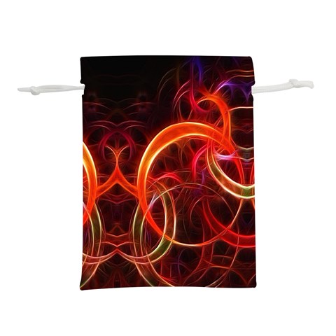 Abstract Seamless Pattern Lightweight Drawstring Pouch (S) from ArtsNow.com Back