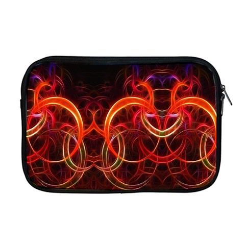 Background Fractal Abstract Apple MacBook Pro 17  Zipper Case from ArtsNow.com Front