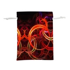 Colorful Prismatic Chromatic Lightweight Drawstring Pouch (L) from ArtsNow.com Front